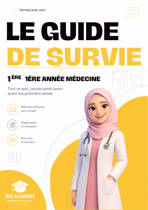 IMS Academy — Guide de survie 1ère année médecine 20262027 LE GUIDE DE SURVIE 1ÈRE ANNÉE MÉDECINE