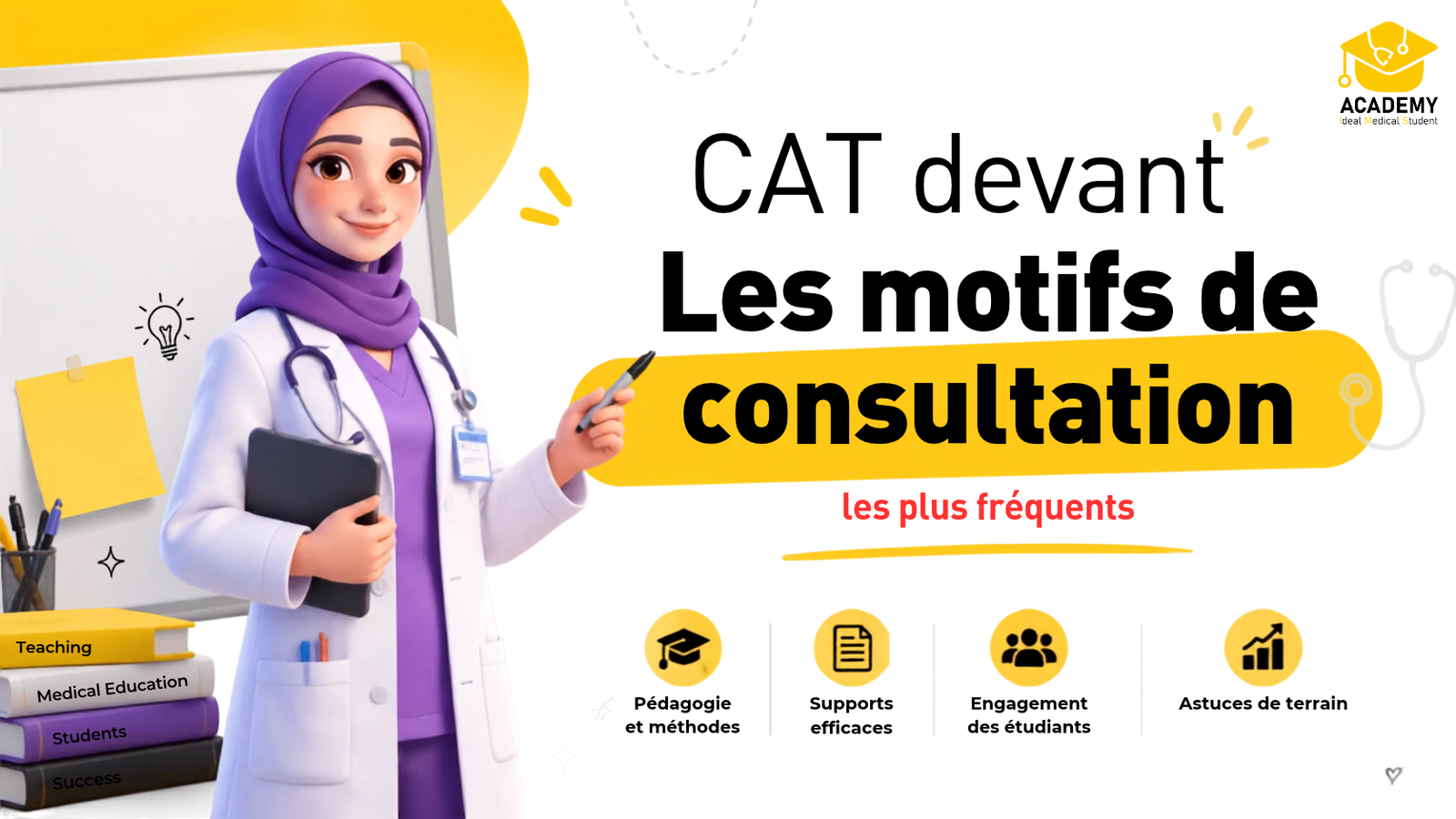 CAT dv les motifs de consultation les plus fréquents